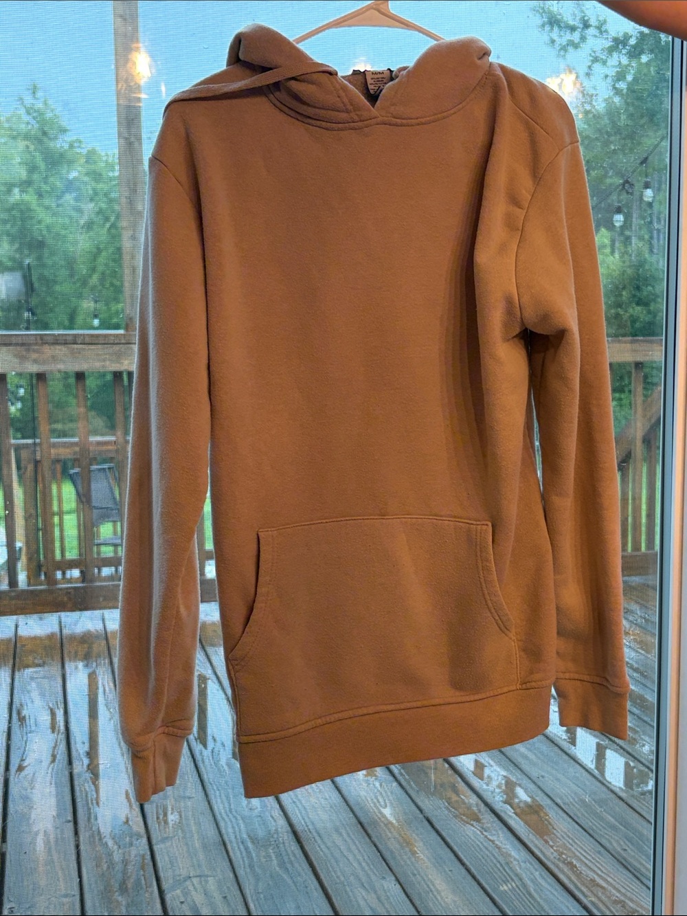 if it were me Classic Brown Hooded Crewneck Sweatshirt